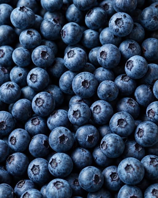 Ice cream made with blueberries from Guria