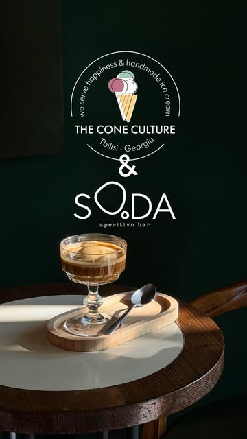 A seasonal drink and ice cream collaboration